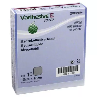 Varihesive E 10x10 cm Hkv hydroactive, 10 τεμ