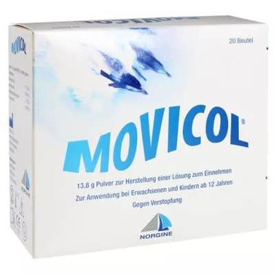 MOVICOL Σακουλάκι στοματικού διαλύματος, 20 τεμάχια