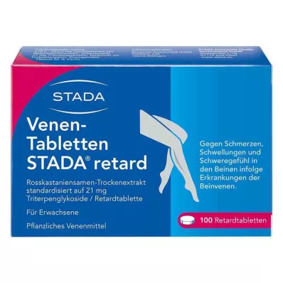 Ταμπλέτες φλεβών STADA retard, 100 τεμ