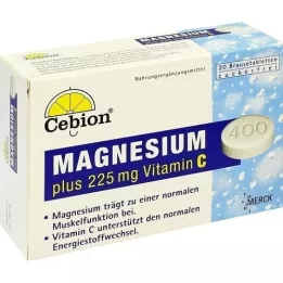 CEBION Plus Magnesium 400 αναβράζοντα δισκία, 20 κάψουλες