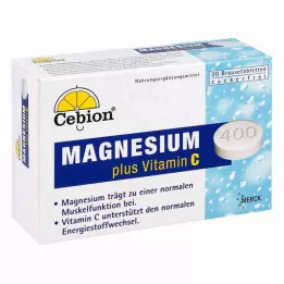 CEBION Plus Magnesium 400 αναβράζοντα δισκία, 20 κάψουλες