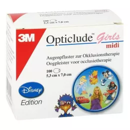 OPTICLUDE 3M Disney girls midi 2538MDPG-100, 100 τεμάχια