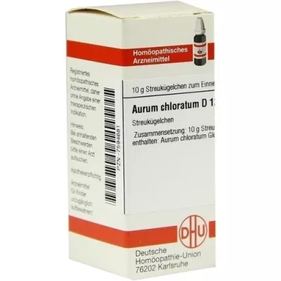 AURUM CHLORATUM D 12 σφαιρίδια, 10 g