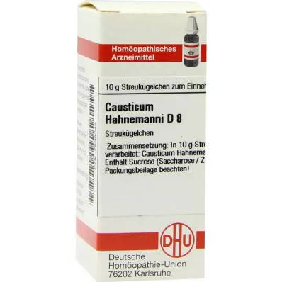 DHU causticum Hahnemanni D 8 σφαιρίδια, 10 g