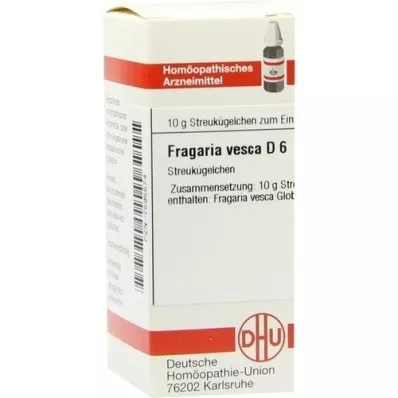 FRAGARIA VESCA D 6 σφαιρίδια, 10 g