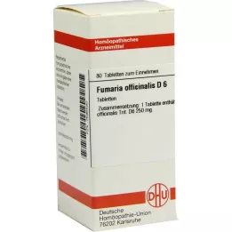 FUMARIA OFFICINALIS D 6 δισκία, 80 κάψουλες