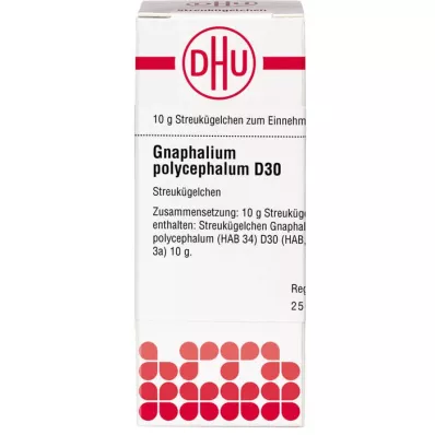 GNAPHALIUM POLYCEPHALUM D 30 σφαιρίδια, 10 g