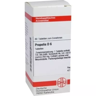 PROPOLIS D 6 δισκία, 80 κάψουλες