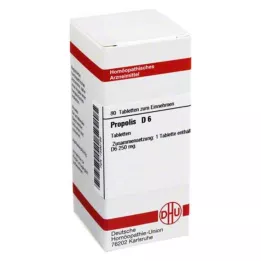PROPOLIS D 6 δισκία, 80 κάψουλες