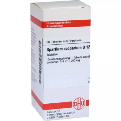 DHU Spartium Scoparium D 12 ταμπλέτες, 80 τεμ