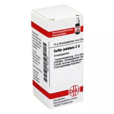 SULFUR JODATUM C 6 σφαιρίδια, 10 g