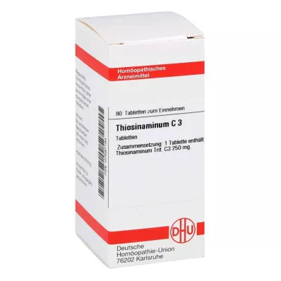 THIOSINAMINUM C 3 δισκία, 80 κάψουλες