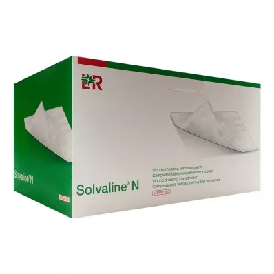 Solvaline N 10x10 cm αποστειρωμένες κομπρέσες, 100 τεμάχια