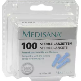 MEDITOUCH Lancets International, 100 τεμάχια