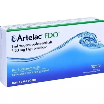 ARTELAC EDO Οφθαλμικές σταγόνες, 30X0.6 ml