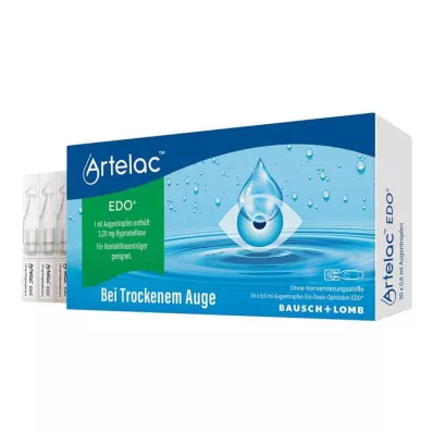 ARTELAC EDO Οφθαλμικές σταγόνες, 30X0.6 ml