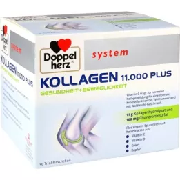 DOPPELHERZ Αμπούλες συστήματος Collagen 11.000 Plus, 30X25 ml