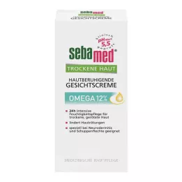 SEBAMED Κρέμα προσώπου για ξηρές επιδερμίδες 12% Ωμέγα, 50 ml