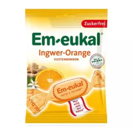 EM-EUKAL Γλυκά με τζίντζερ πορτοκάλι χωρίς ζάχαρη, 75 g