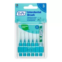 TEPE Μεσοδόντια βούρτσα Original 0.6mm ISO 3 μπλε, 6 τεμ