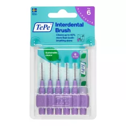 TEPE Μεσοδόντια βούρτσα Original 1.1mm ISO 6 μωβ, 6 τεμ