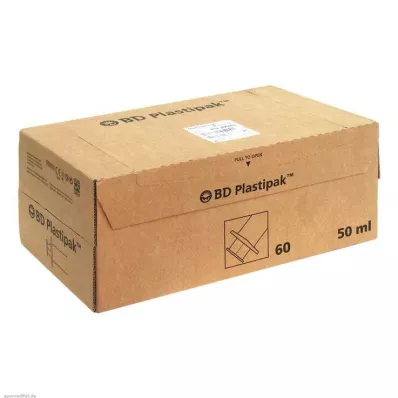 BD Plastipak Spr.Luer Lok centr., 60X50 ml
