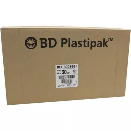 BD PLASTIPAK Σύριγγα 50 ml Luer έκκεντρη, 60X50 ml