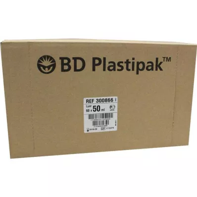 BD PLASTIPAK Σύριγγα 50 ml Luer έκκεντρη, 60X50 ml