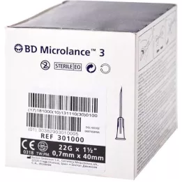 BD MICROLANCE Ειδική κάνουλα 22 G 1 1/2, 100 τεμ