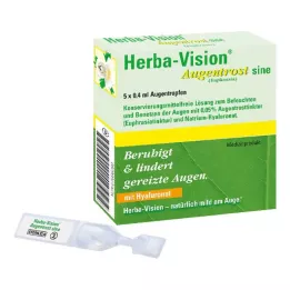HERBA-VISION οφθαλμικές σταγόνες Eyebright sine, 5X0.4 ml