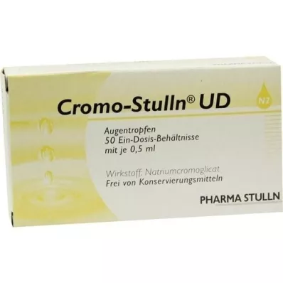 CROMO STULLN UD Οφθαλμικές σταγόνες, 50Χ0,5 ml