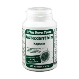 ASTAXANTHIN 6 mg κάψουλες για χορτοφάγους, 120 τεμάχια