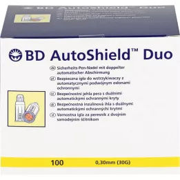 BD AUTOSHIELD Βελόνες στυλό ασφαλείας Duo 5 mm, 100 τεμ