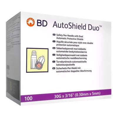 BD Βελόνα πένας ασφαλείας Autoshield Duo 5 mm, 100 τεμ