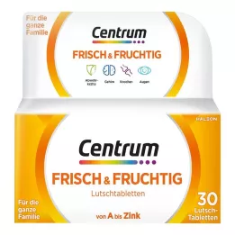 CENTRUM φρέσκες &amp; φρουτώδεις παστίλιες, 30 τεμάχια