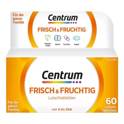 CENTRUM φρέσκες &amp; φρουτώδεις παστίλιες, 60 τεμάχια
