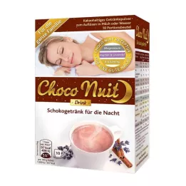 CHOCO NUIT Καληνύχτα σοκολατούχο ποτό σε σκόνη, 10 τεμάχια