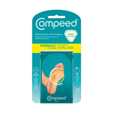 Σοβάδες κάλων Compeed, 6 τεμάχια