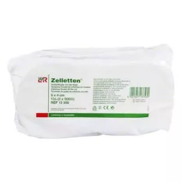 ZELLETTEN Πατσαβούρα 4x5 cm μη αποστειρωμένο ρολό, 2X500 τεμάχια