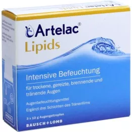 ARTELAC Λιπίδια MD Gel για τα μάτια, 3X10 g