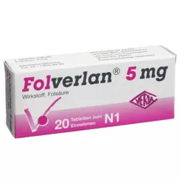 FOLVERLAN δισκία των 5 mg, 20 τεμάχια