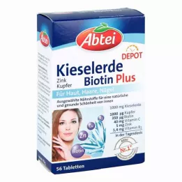 ABTEI Siliceous Earth Plus Biotin Depot Tablets, 56 τεμάχια