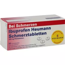 IBUPROFEN Heumann Ταμπλέτες ανακούφισης από τον πόνο 400 mg, 50 τεμάχια