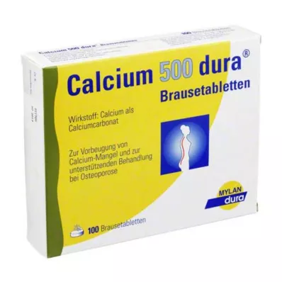 Αναβράζοντα δισκία Calcium 500 dura, 100 τεμ