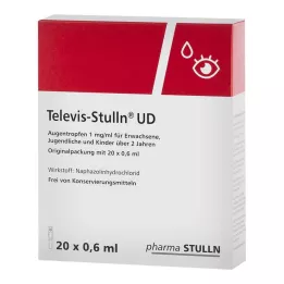 TELEVIS Stulln UD Οφθαλμικές σταγόνες, 20X0.6 ml
