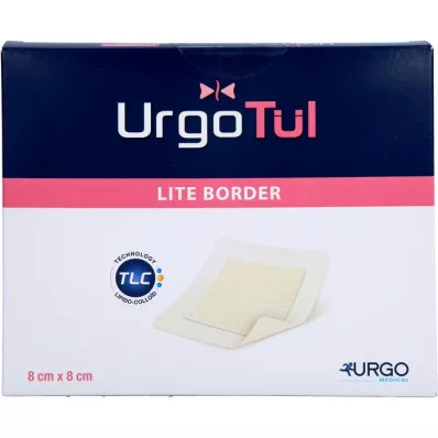 URGOTÜL Επίδεσμος Lite Border 8x8 cm, 10 τεμάχια