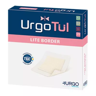 URGOTÜL Επίδεσμος Lite Border 8x8 cm, 10 τεμάχια