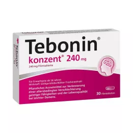 TEBONIN konzent 240 mg επικαλυμμένα με λεπτό υμένιο δισκία, 30 τεμάχια