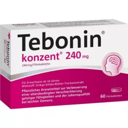 TEBONIN konzent 240 mg επικαλυμμένα με λεπτό υμένιο δισκία, 60 τεμάχια
