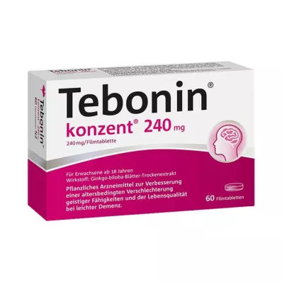 Συμπυκνωμένο Tebonin 240 mg επικαλυμμένα με λεπτό υμένιο δισκία, 60 τεμ
